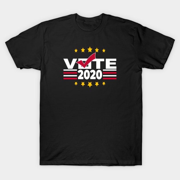 Vote 2020 Biden Trump T-Shirt by Netcam